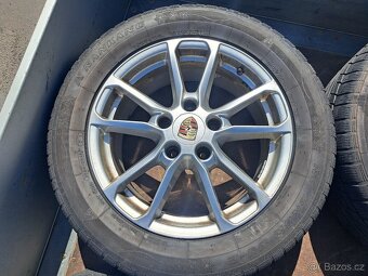 Porsche Cayenne - Originání alu kola 18" Zimní pneu - 3