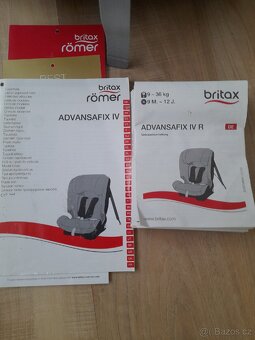 Autosedačku 9-36kg Britax romer - 3