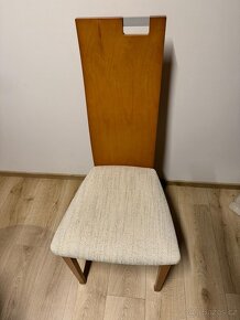 Prodám 4 židle k jídelnímu stolu - 3