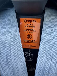 Cybex aton 5 isofix deep black - 3