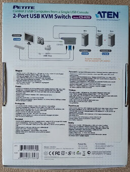 ATEN elektronický přepínač mezi počítači - 3