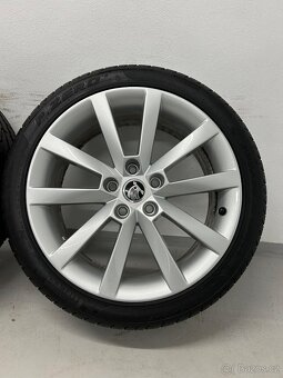 Škoda Alaris R18 Originál Alu Kola 225/40/18 letní pneu - 3