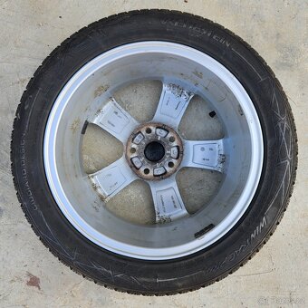 4x ALU originál VW + Zimní pneu VREDESTEIN - 205/50 R17 - 3