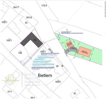 Prodej stavebního pozemku 1900 m² – Betlém, Samšina – výhled - 3