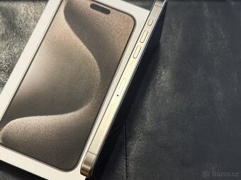 Apple iPhone 15 Pro Max 256GB Přírodní Titan - Zánovní - 3