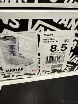 Snowboardové boty Vans Mantra, grey/blue, vel by 39 - 3