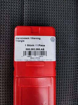 Výstražný trojúhelník originál VW AG - 3