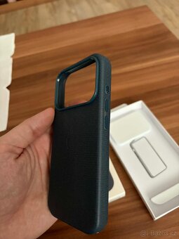 Kryt na mobil Apple iPhone 17 Pro TechWoven - modrý - 3