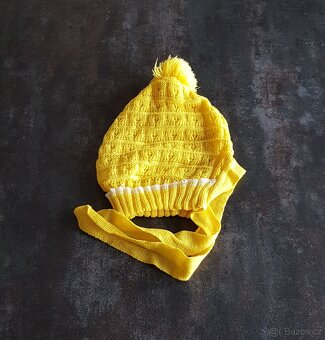 RETRO dětské čepičky + rukavičky - 3