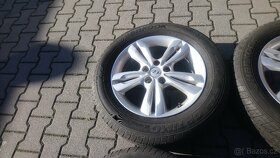 ORIGINÁL al kola 17 5x114,3 HYUNDAI + letní pneu - 3