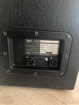 pasivní výškové reproboxy Zeck ASP 10.1 v dobrém stavu - 3