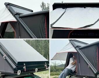 Střešní stan na auto celohliníkový PROOFF Kopren s montáží - 3