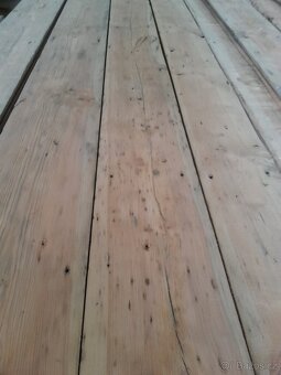 Prodám staré podlahové fošny. - 3