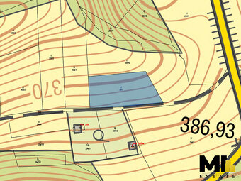 Prodej pozemku travní porost 2285 m2 v obci Roztoky - 3