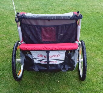 CHARIOT CX 2 - odpružený dětský vozík za kolo - velmi zachov - 3