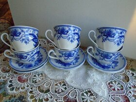 Kávové čajové soupravy 6+6. - 3