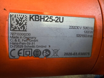 Korunková vrtačka FEIN KBH 25-2U - 3