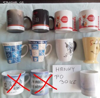 HRNKY,SKLO, PŮLLITR, TÁCY - 3