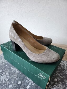 Kožené lodičky Dapi - 3