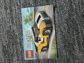 Lego creator 3v1 31046 závodní auto - 3