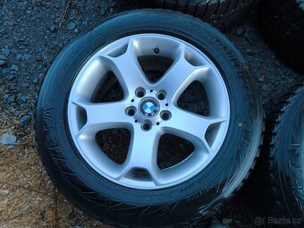Litá kola 5x120 r18, zánovní zimní pneu 255/55/18 - 3