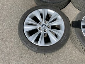Alu kola Škoda Superb II 17” letní pneu - 3