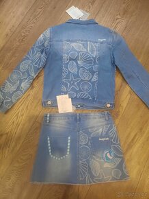 NOVÝ jeans komplet Desigual vel 146/152 - 3