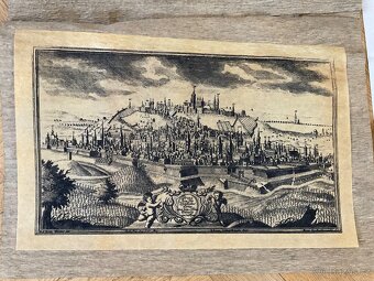 Praha - rytiny, napodobeniny starých tisků - 3