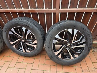 ORIGINAL ALU KOLA PEUGEOT 2008 GT s PNEU MICHELIN 215/55R17 - 3