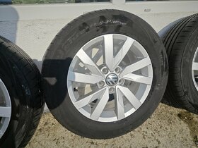 Alu Vw 5/112 R16 + 215/60 r16 letní Nexen - 3