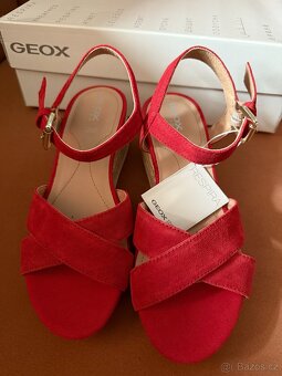 Sandále GEOX Ischia Corda 36 NOVÉ červené - 3