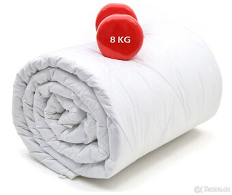 Zátěžová deka Schlafgut 8kg, pro lepší spánek - 3