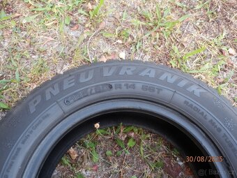 2xZimní gumy PNEU VRANIK 195/60 R14 2x7,3MM - 3