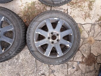 16'' Alu kola orignál VW + zimní pneu 205/55 - 3
