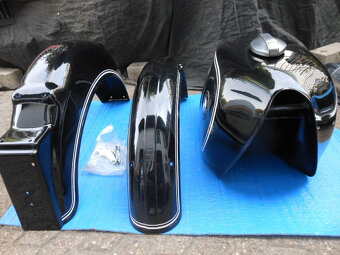 BMW R505 R605 R755 Lacksatz Schwarz inkl. Zubehör - 3
