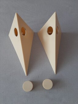 Retro držaky na záclony, balíkovna 50 Kč - 3