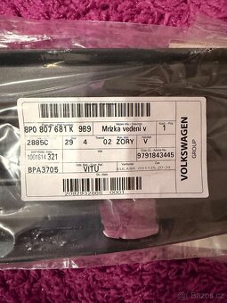 Mřížka nárazníku Pravá Audi A3 8P0 807 681 K - 3