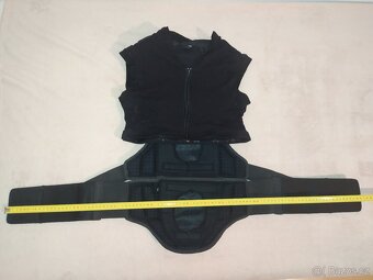 ČERNÝ PÁTEŘÁK/ZÁDOVÝ CHRÁNIČ NA KONĚ, LYŽE, SNOWBOARD, KOLO - 3