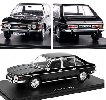 Modely 1:72 Tatra,  1:43 Praga V3S, 1:18 Mercedes 1:24 Škoda - 3