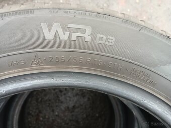 zimní pneu 205/55 r16 - 3