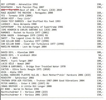 CD hudba, písničky, pohádky, vážná - 3
