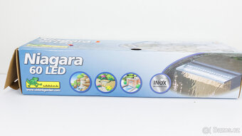 Nový nerezový vodopád s osvětlením Ubbink Niagara - 3
