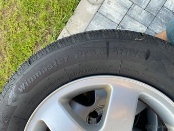 Alu disky VW 5x100 s pneu 195/65/15 - 3