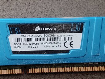 DDR3 ramky 2x 8GB + 1x8GB - 3