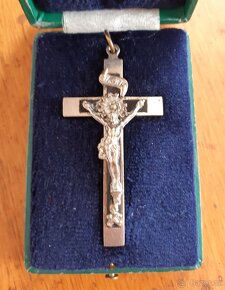 RU kříž Felkuráta,polního kaplana v etui, FJI 1.sv.válka - 3