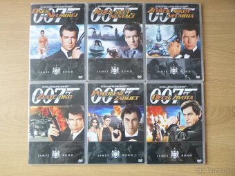 zcela kompletni JAMES BOND 1-25 na DVD cz dabing - 3