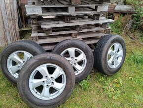 4x originální ALU kola z Hyundai IX35 s pneu R16 - 3