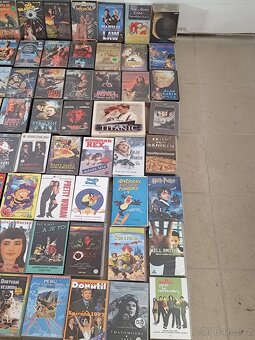 VHS kazety - originální - sbírka 83 kusů - 3