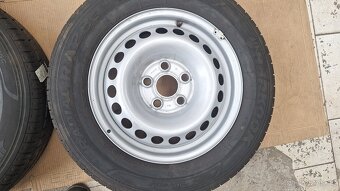 Sada disků VW 16" 5x120 letní pneu 205/65 R16C 3-7mm - 3