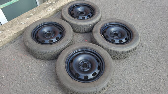 Pěkná zimní kola Dunlop 15" 5x100 Octavia 1, Golf 4 - 3